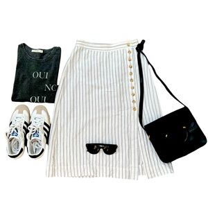 Madewell Vintage Inspired Midi Skirt